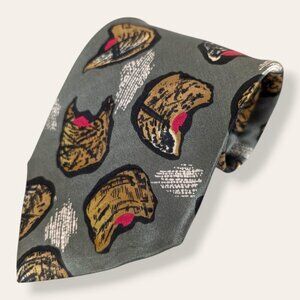 Vintage Molteni Gabriele 100% Silk Tie